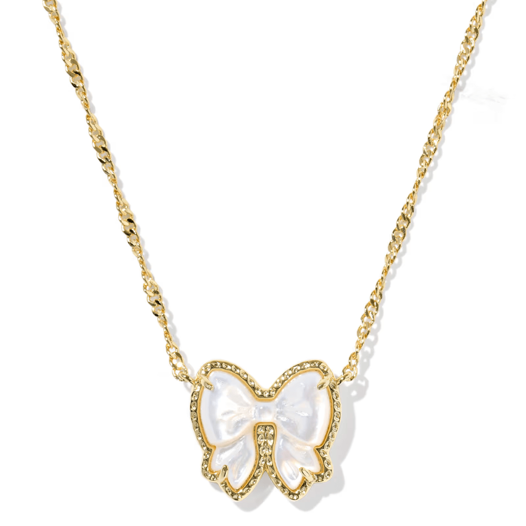 Kendra Scott Haley Bow Necklace - Gold - Kendra Scott