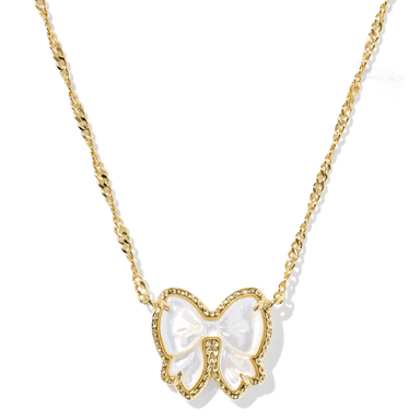Kendra Scott Haley Bow Necklace - Gold - Kendra Scott