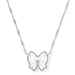 Kendra Scott Haley Bow Necklace - Silver - Kendra Scott