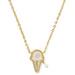 Kendra Scott Ice Cream Gold Pendant Necklace - Kendra Scott