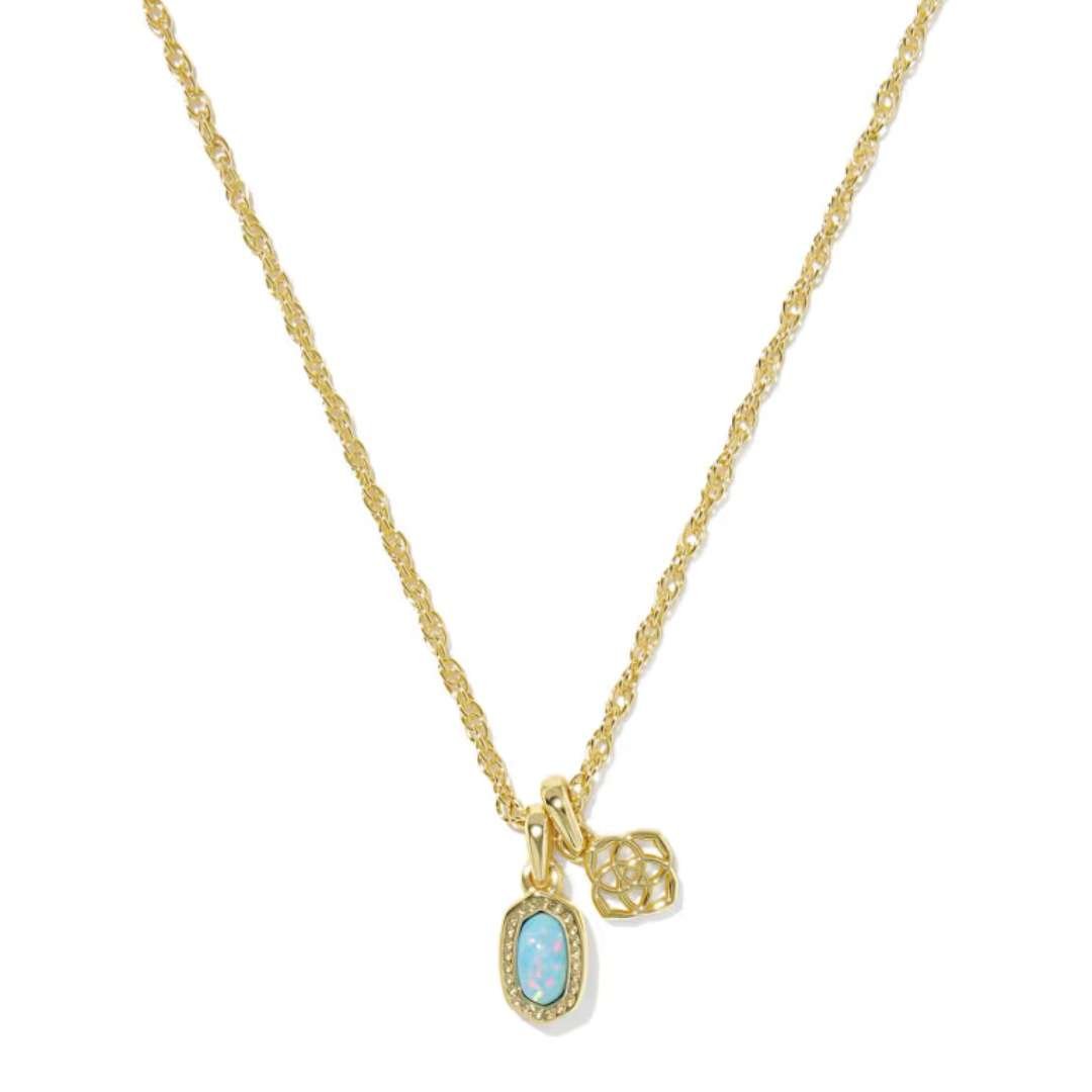 Kendra Scott Mini Elisa Dira Gold Necklace - Kendra Scott