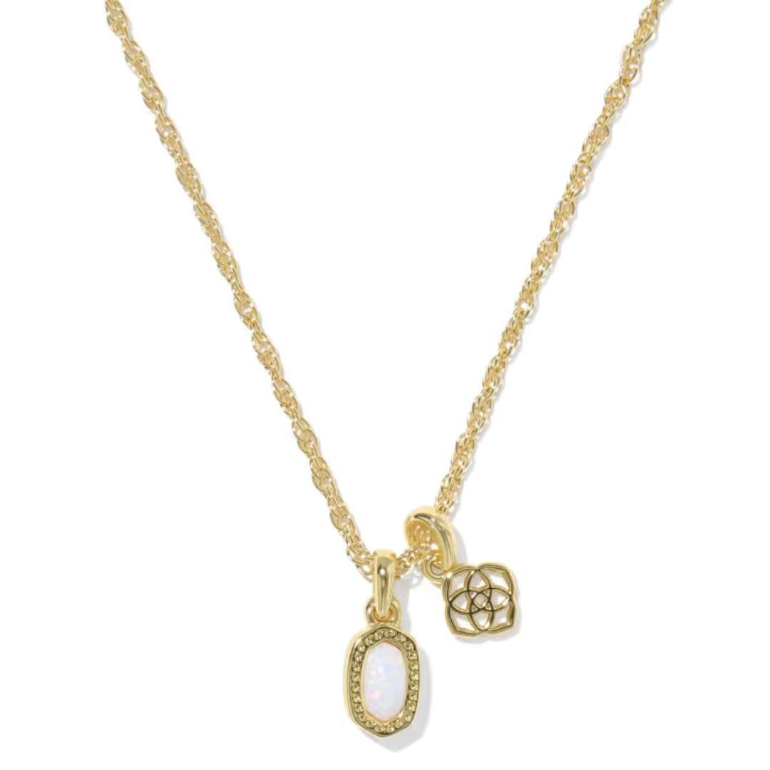 Kendra Scott Mini Elisa Dira Gold Necklace - Kendra Scott