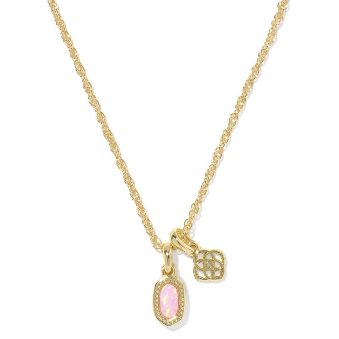 Kendra Scott Mini Elisa Dira Gold Necklace - Kendra Scott