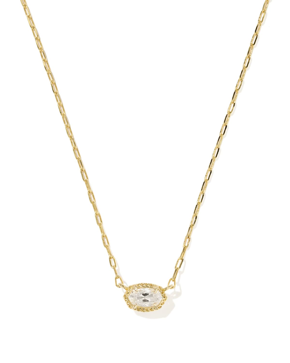 Kendra Scott Mini Elisa Luxe Gold Pendant Necklace - Kendra Scott