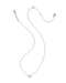 Kendra Scott Mini Elisa Luxe Silver Pendant Necklace - Kendra Scott