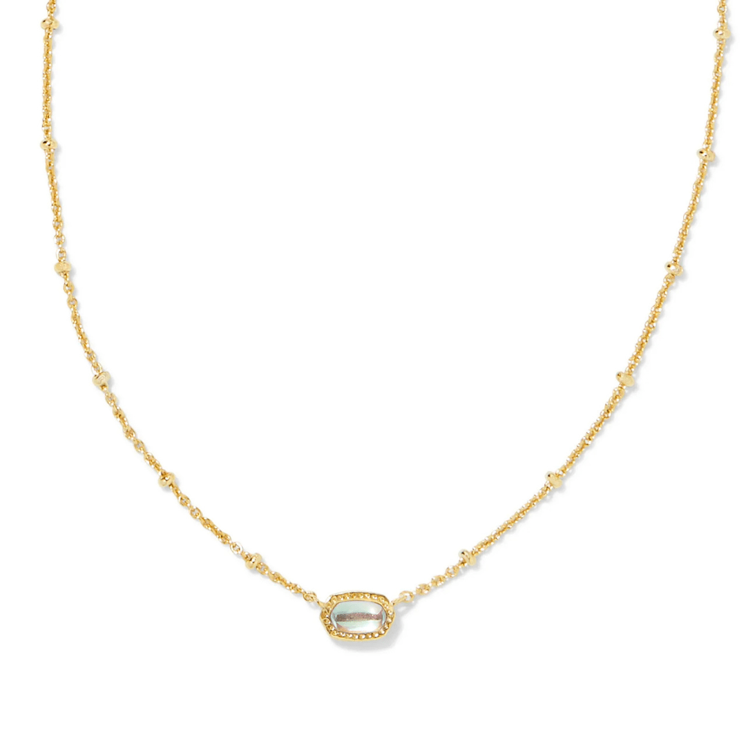 Kendra Scott Mini Elisa Necklace - Gold - Kendra Scott
