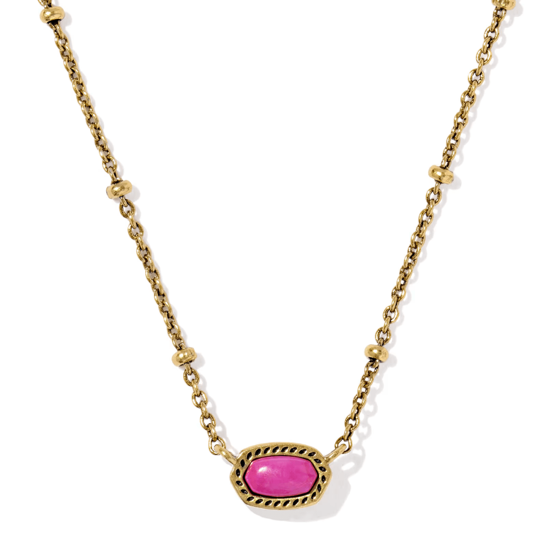 Kendra Scott Mini Elisa Satellite Necklace - Vintage Gold - Kendra Scott