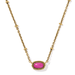 Kendra Scott Mini Elisa Satellite Necklace - Vintage Gold - Kendra Scott