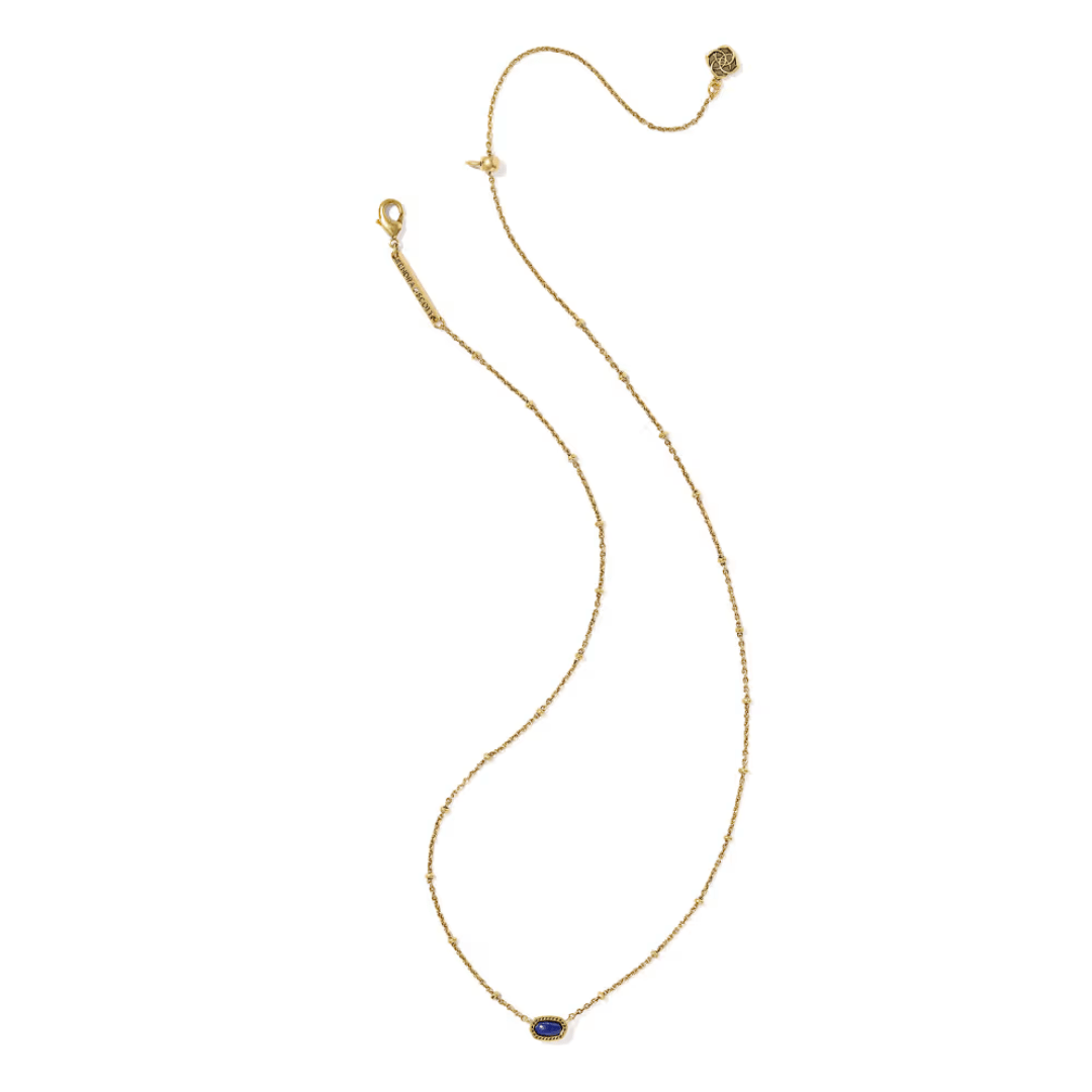 Kendra Scott Mini Elisa Satellite Necklace - Vintage Gold - Kendra Scott