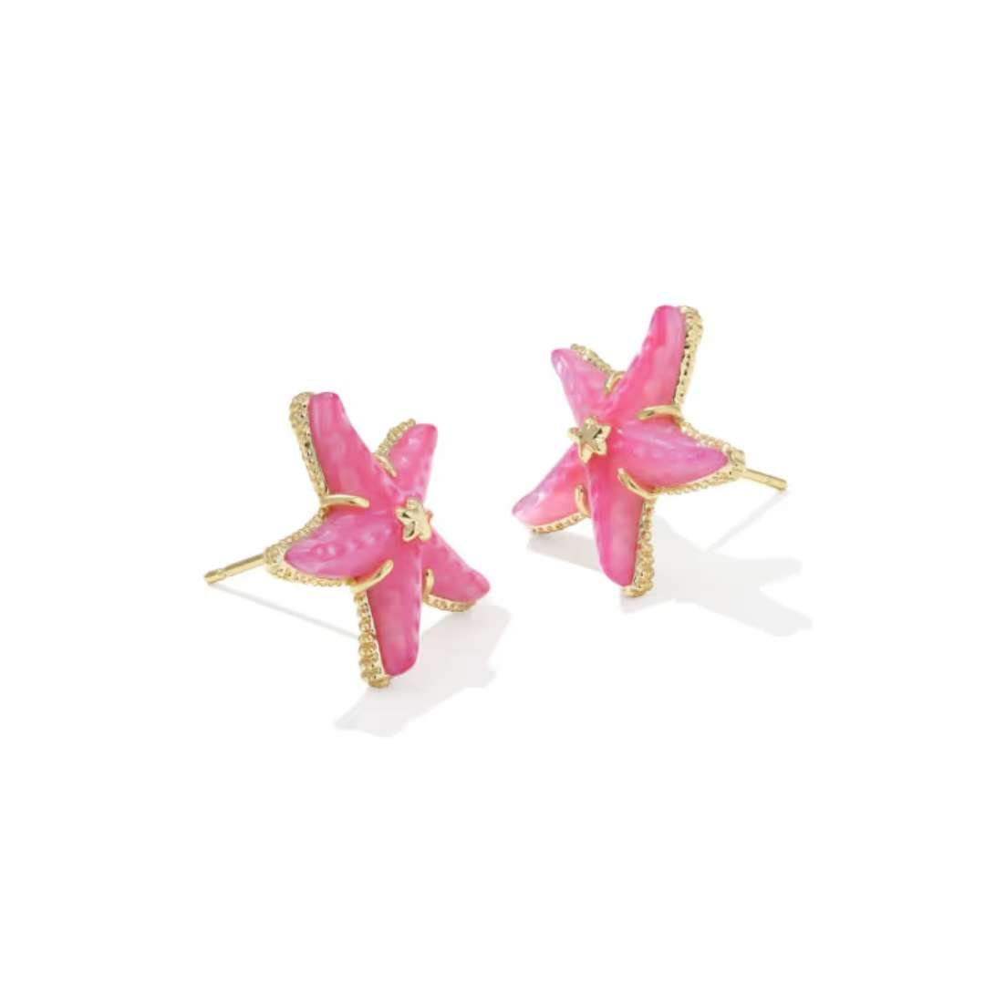 Kendra Scott Parker Gold Starfish Studs - Kendra Scott