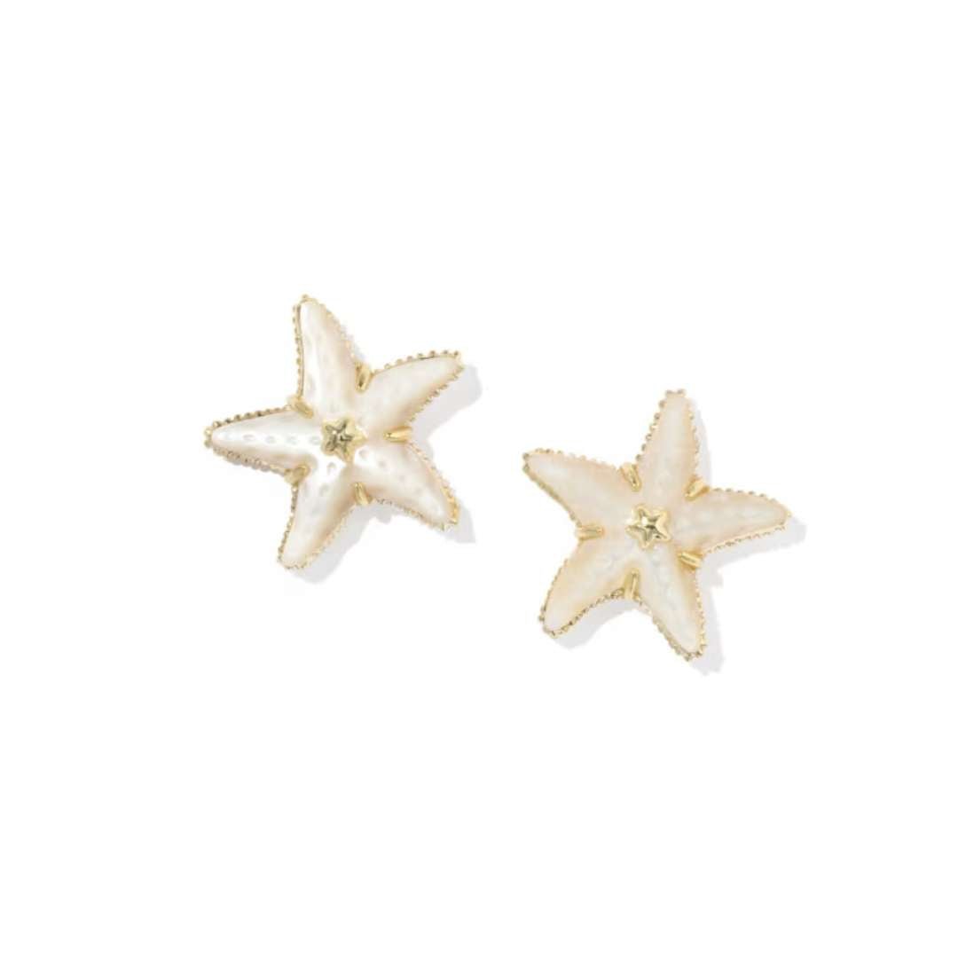 Kendra Scott Parker Gold Starfish Studs - Kendra Scott