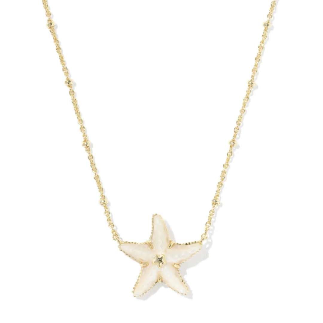 Kendra Scott Parker Starfish Gold Pendant Necklace - Kendra Scott