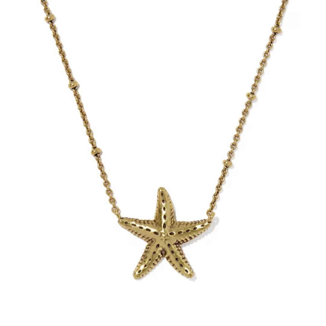 Kendra Scott Parker Starfish Metal Necklace - Kendra Scott