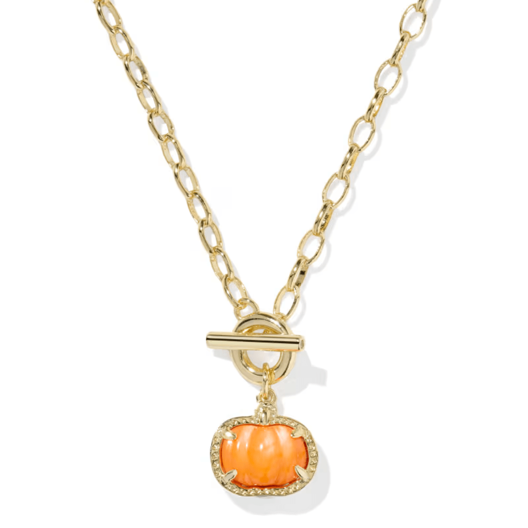 Kendra Scott Pumpkin Link & Chain Necklace - Kendra Scott