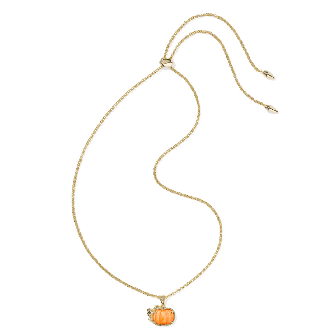 Kendra Scott Pumpkin Long Pendant Necklace - Kendra Scott