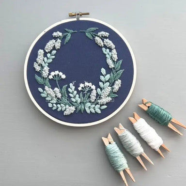 Kensington Mist Beginner Embroidery Kit - And Other Adventures Embroidery Co