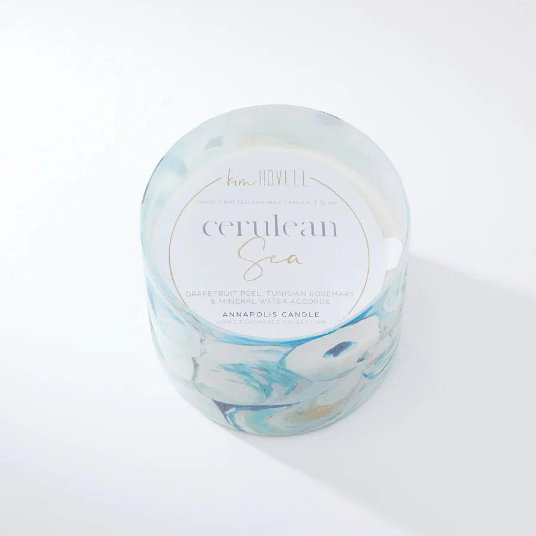 Kim Hovell 3 Wick Candle - Cerulean Sea - Annapolis Candle