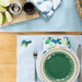 Kim Hovell Dinner Napkins (Set of 4) Coastal Hydrangea - Kim Hovell