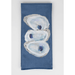 Kim Hovell Tea Towel- Coastal Oysters - Kim Hovell