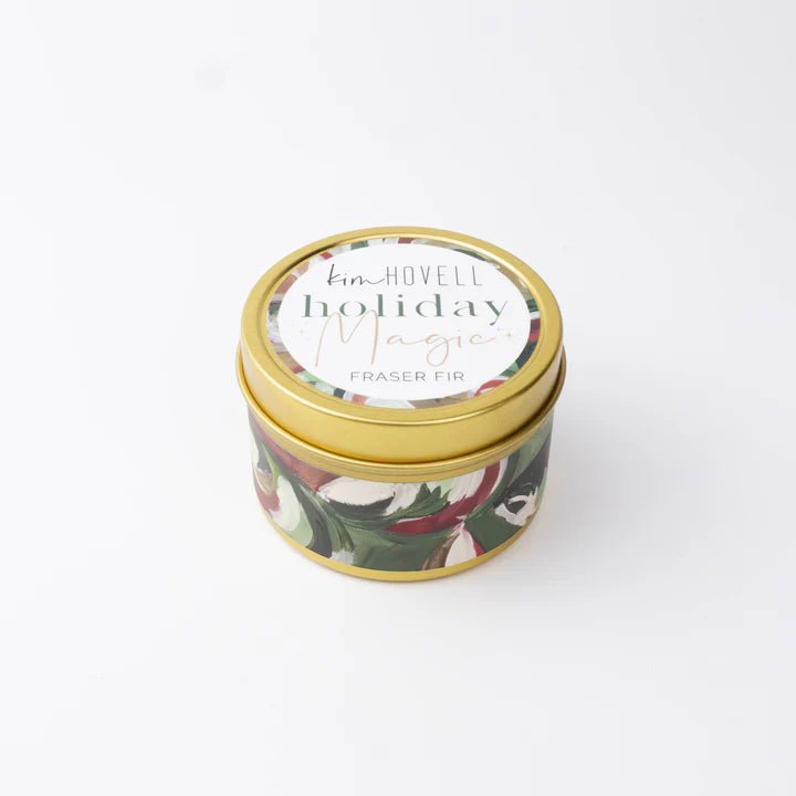 Kim Hovell Tiny Shells Tin Candle - Holiday Magic - Annapolis Candle