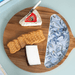 Kim Hovell Wood Serving Tray (Round) - Pewter Shells - Kim Hovell