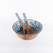 Kim Hovell Wooden Salad Utensils - Pewter Shells - Kim Hovell