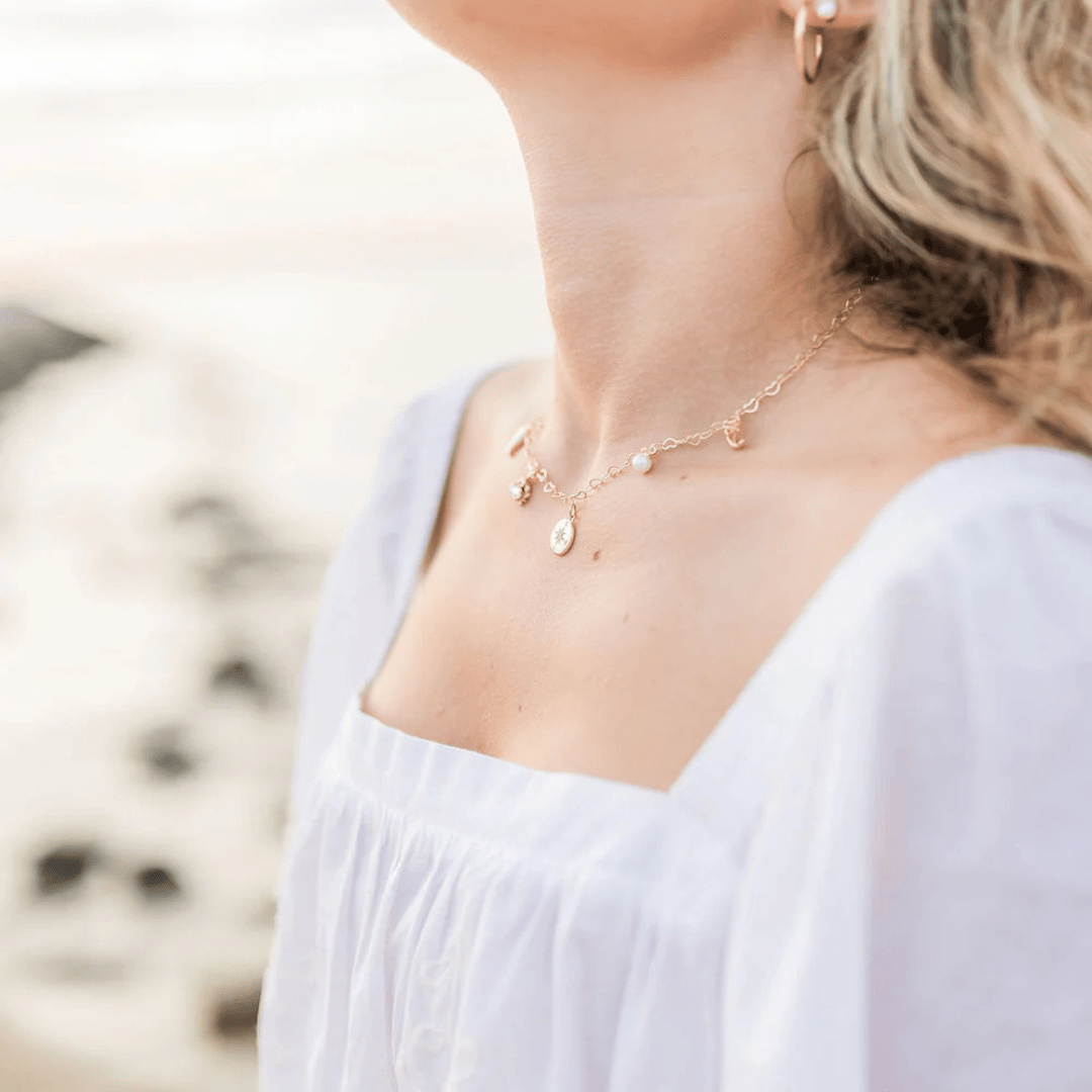 Kimberly James Coastal Charm Necklace - Kimberly James Jewelry
