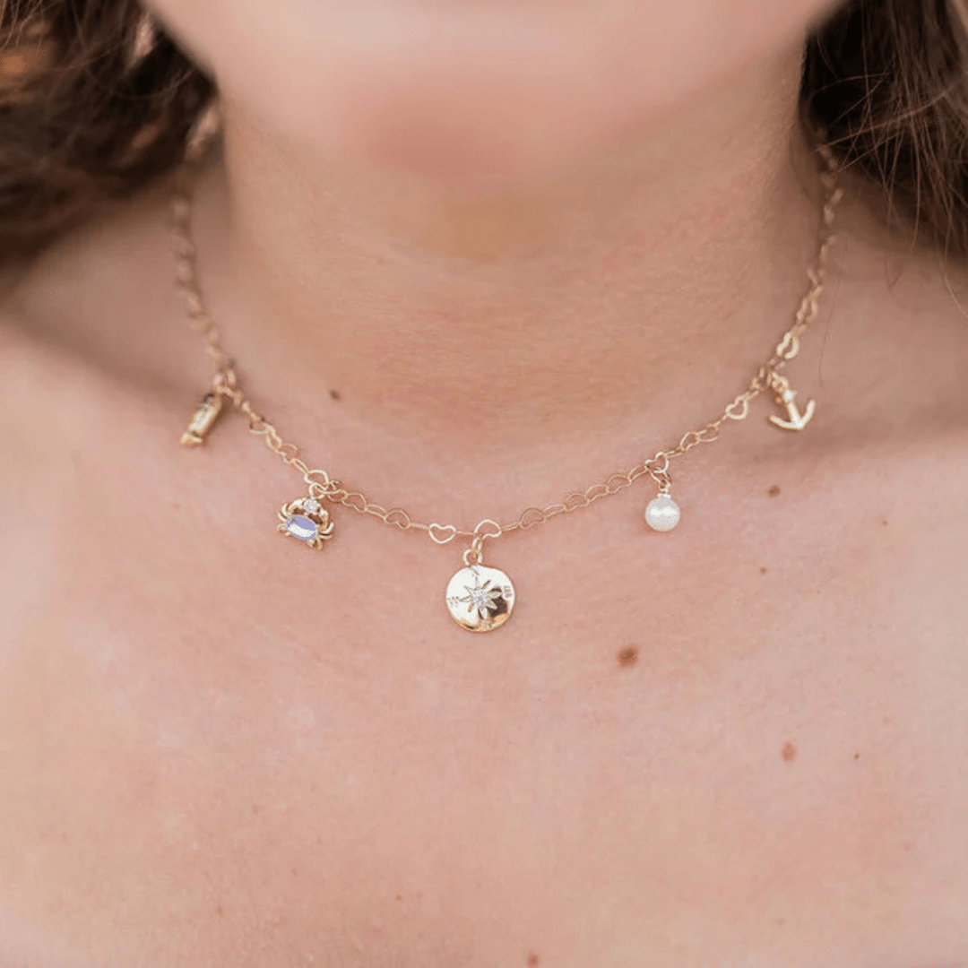 Kimberly James Coastal Charm Necklace - Kimberly James Jewelry