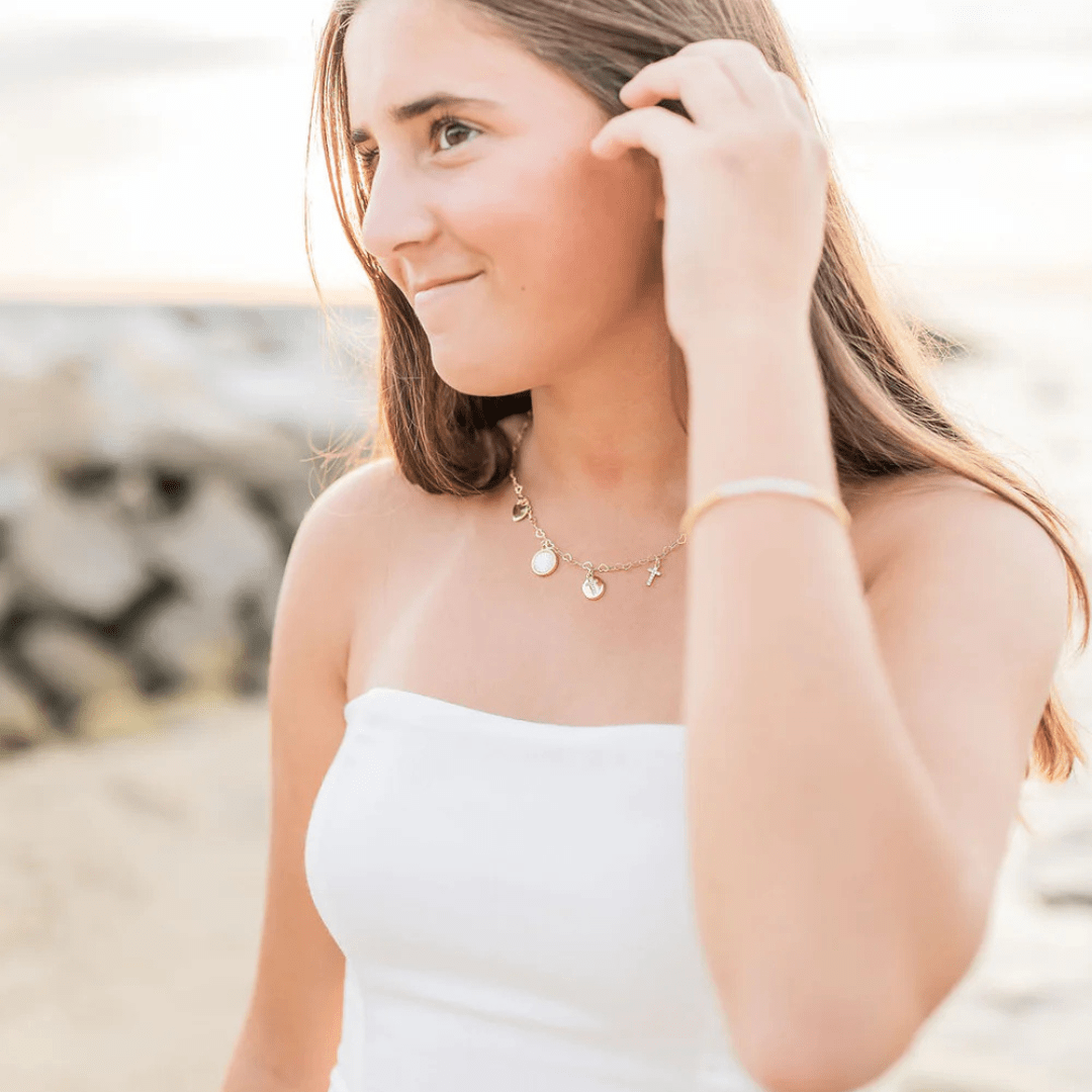 Kimberly James Faith Charm Necklace - Kimberly James Jewelry