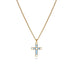 Kimberly James Grace Enamel Cross Necklace - Kimberly James Jewelry