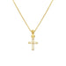 Kimberly James Grace Enamel Cross Necklace - Kimberly James Jewelry