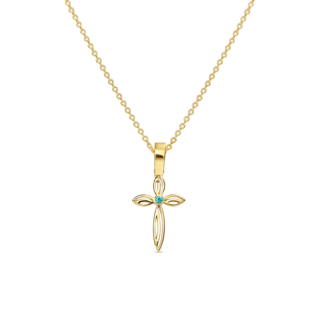 Kimberly James Heron Wing Cross Necklace - Kimberly James Jewelry