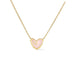 Kimberly James Jewelry Open Heart Necklace - Pink Chalcedony - Kimberly James Jewelry