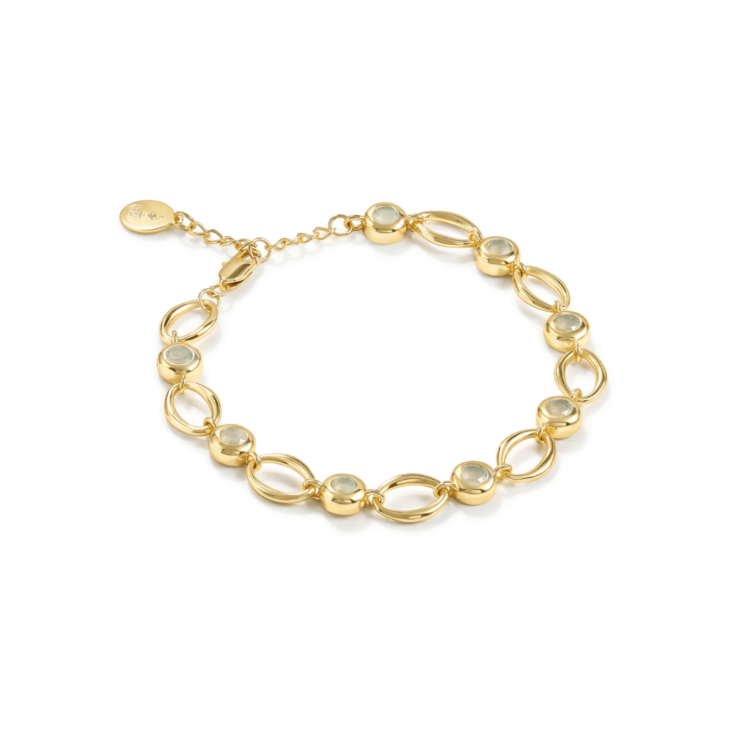 Kimberly James Rising Tide Gemstone Bracelet - Gold - Kimberly James Jewelry