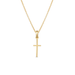 Kimberly James Trinity Cross Toggle Necklace - Gold - Kimberly James Jewelry