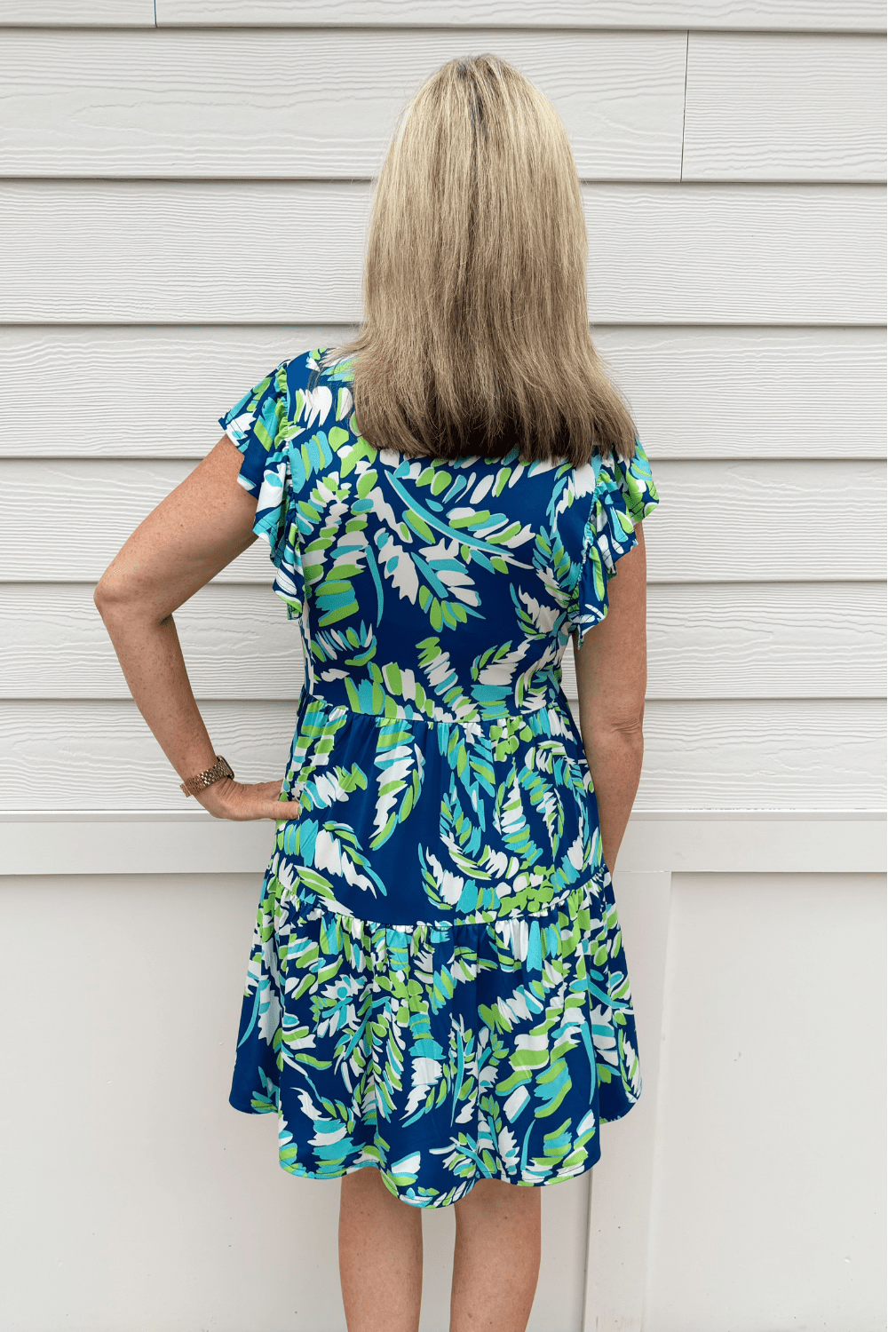 La mer luxe Knit SS Brooke Dress - La Mer Luxe