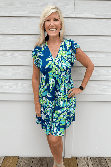 La mer luxe Knit SS Brooke Dress - La Mer Luxe
