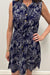 La Mer Luxe Lilly Dress - Navy Dawn Palm - La Mer Luxe