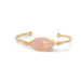 Large Heron Wing Bracelet - Pink Chalcedony - Kimberly James Jewelry