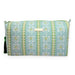 Laura Park Designs Large Cosmetic In Rosemary Stripe Blue - Laura Park Designs