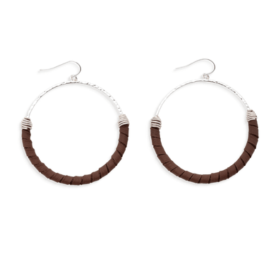 Leslie Curtis Brianna Earrings- Silver - Leslie Curtis Jewelry Designs