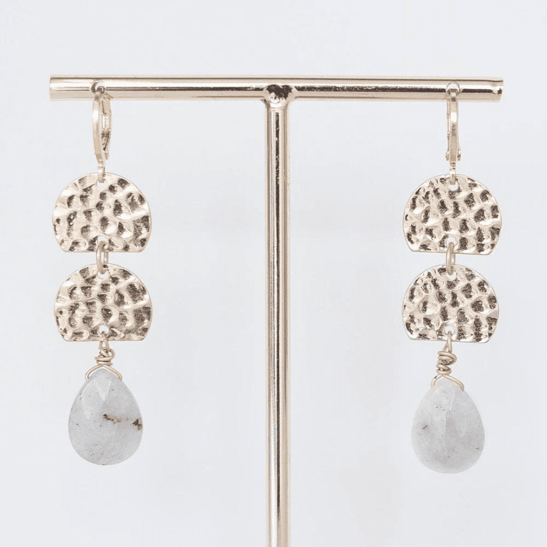 Leslie Curtis India Drop Earrings - Gold - Leslie Curtis Jewelry Designs