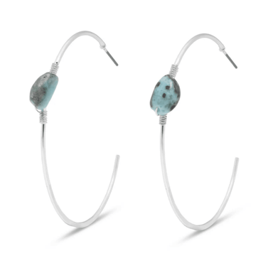 Leslie Curtis Sienna Hoop Earrings - Leslie Curtis Jewelry Designs