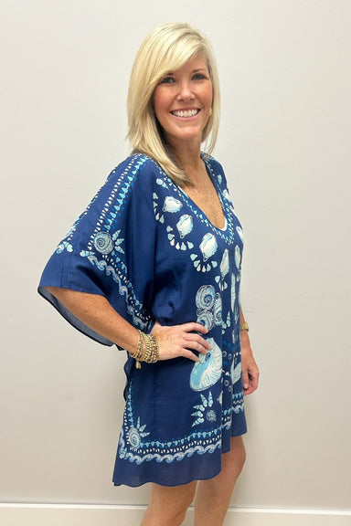 Lilly Pulitzer Airsy Cover Up - Shell Shine - Lilly Pulitzer
