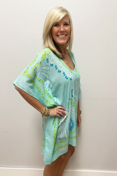 Lilly Pulitzer Airsy Coverup- Day Dream Blue - Lilly Pulitzer