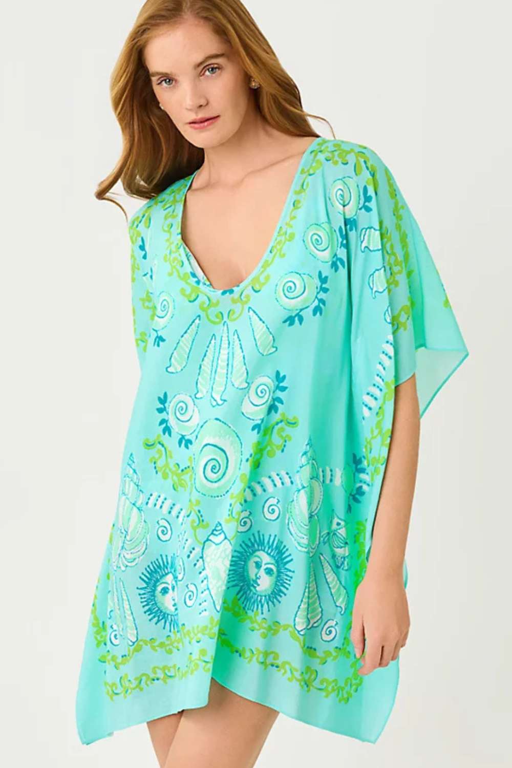 Lilly Pulitzer Airsy Coverup- Day Dream Blue - Lilly Pulitzer