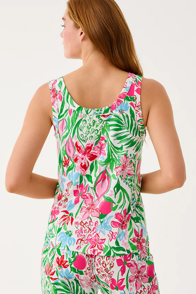 Lilly Pulitzer Bransen PJ Top - Glowing Gardens - Lilly Pulitzer