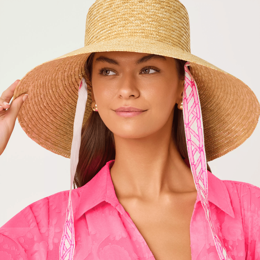 Lilly Pulitzer Darbie Straw Hat - Lilly Pulitzer