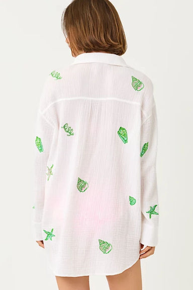 Lilly Pulitzer Kwitney Long - Sleeve Coverup - Lilly Pulitzer