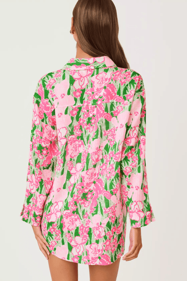 Lilly Pulitzer Kwitney Long - Sleeve Coverup - Lilly Pulitzer